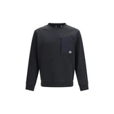 Bluza dresowa z bawełny Moose Knuckles czarna