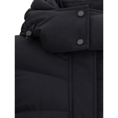 Moose Knuckles Black Nylon Coat - Puffer Jackets