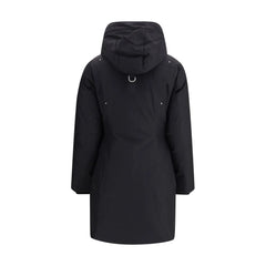 Moose Knuckles Black Recycled Polyester Parka