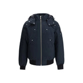 Moose Knuckles Blue Cotton Bomber - S