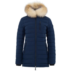 Moose Knuckles Blue Cotton Coat - S