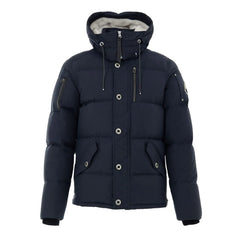 Moose Knuckles Blue Nylon Coat - M