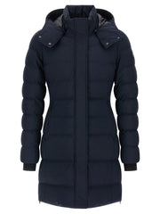 Moose Knuckles Blue Nylon Parka - L