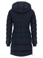 Moose Knuckles Blue Nylon Parka - L