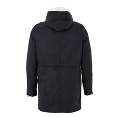 Moose Knuckles Blue Nylon Parka - S