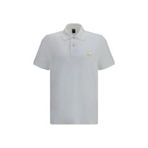 Moose Knuckles, złota koszulka polo Everett