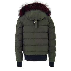 Moose Knuckles Green Cotton Bomber - S