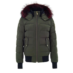 Moose Knuckles Green Cotton Bomber - S