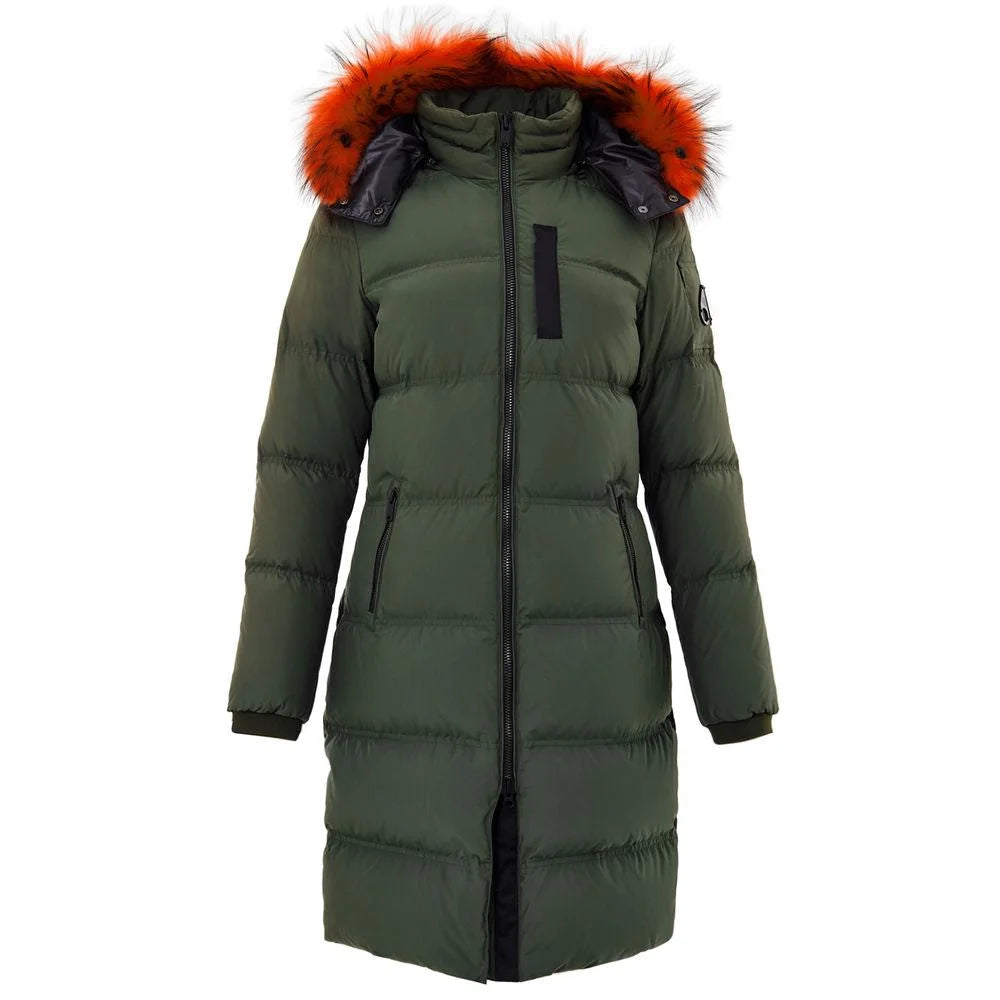 Moose Knuckles Green Cotton Clothing - S