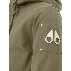 Moose Knuckles Green Cotton Parka - M