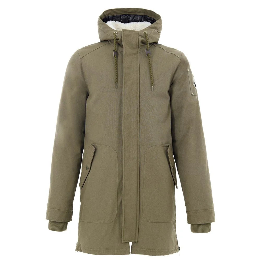 Moose Knuckles Green Cotton Parka - M