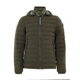 Moose Knuckles Green Nylon Coat - M