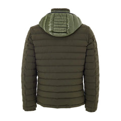 Moose Knuckles Green Nylon Coat - M