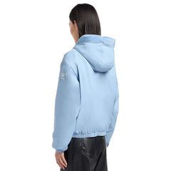 Moose Knuckles Light Blue Nylon Women Jacket - S - Puffer Jackets