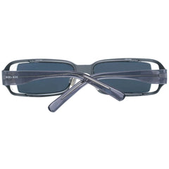 More & More Gray Metal Sunglasses