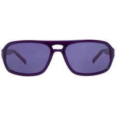 More & More Purple Plastic Sunglasses - Sunglasses