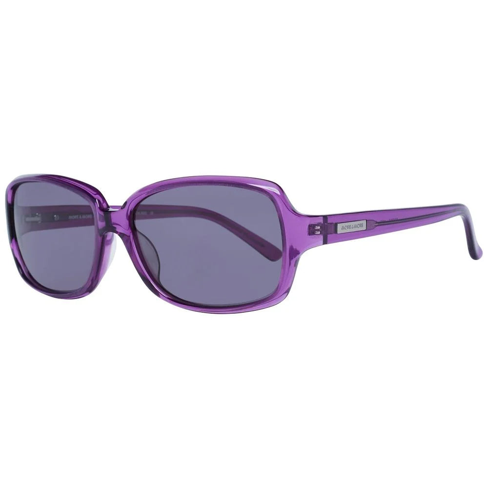 More & More Purple Plastic Sunglasses - Sunglasses