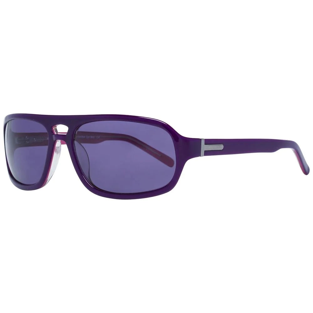 More & More Purple Plastic Sunglasses - Sunglasses