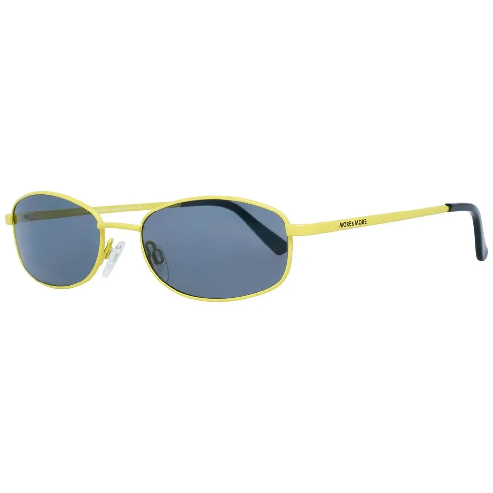 More & More Yellow Metal Sunglasses - Sunglasses