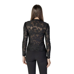 Morgan De Toi Black Polyester Long Sleeve - IT38|XS - T-Shirts