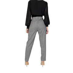 Morgan De Toi Black Polyester Pant - IT44|L - Trousers