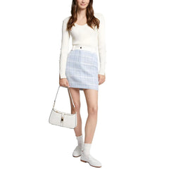 Morgan De Toi Blue Polyester Mini - IT42|M - Skirts