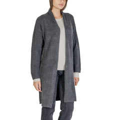 Morgan De Toi Gray Polyester Cardigan - Cardigans