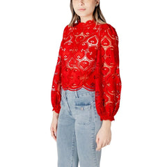 Morgan De Toi Red Polyester Blouse - IT36|XXS - Blouses