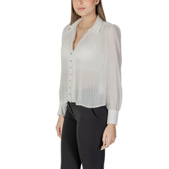 Morgan De Toi White Polyester Shirt - IT38|XS - Shirts