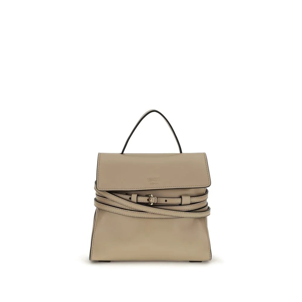 Moschino Beige Goatskin Shoulder Bag