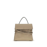 Moschino Beige Goatskin Shoulder Bag