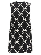 Moschino Bicolor Virgin Wool Short Dress