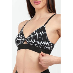 Moschino Black Cotton Bikini