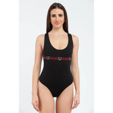 Moschino Black Cotton Bodysuit - S