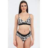 Moschino Black Cotton Bra - S