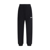 Moschino Black Cotton Casual Pants
