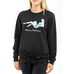 Moschino Black Cotton Sweatshirt - S