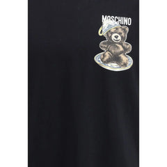 Moschino Black Cotton T-Shirt