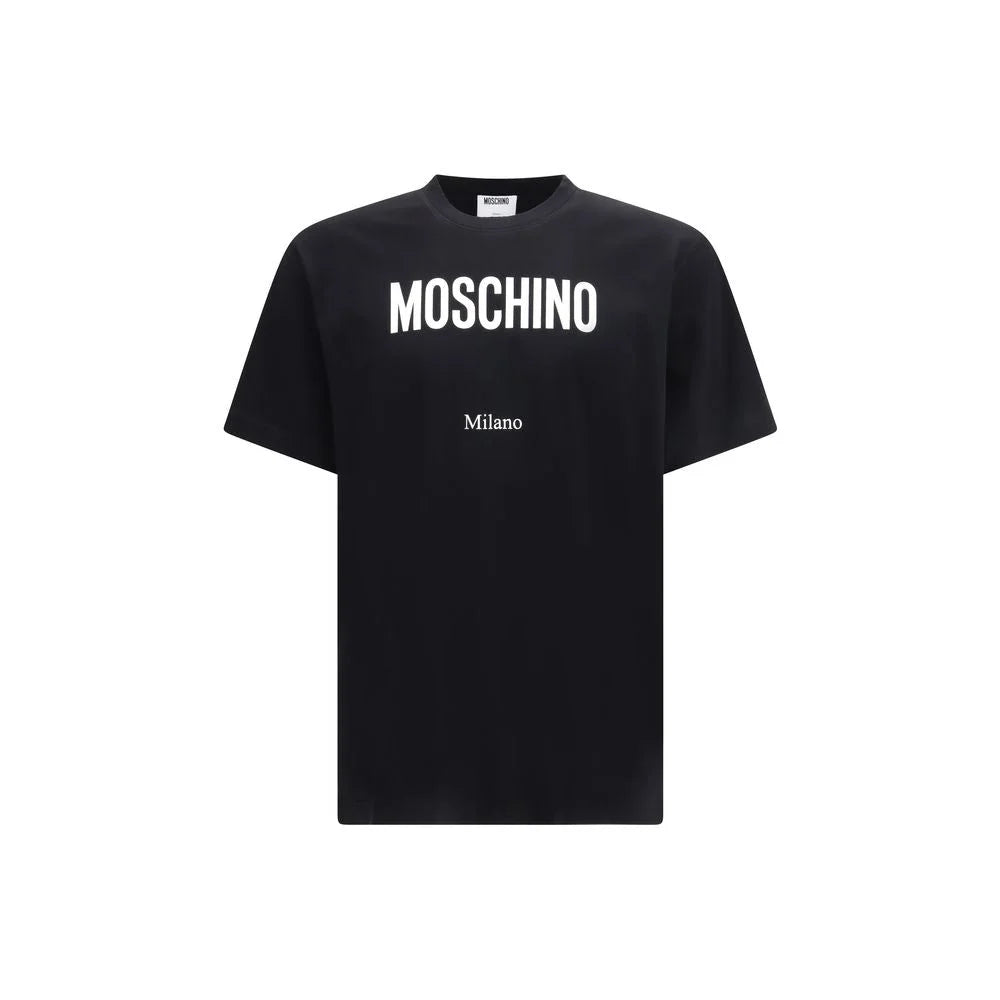 Moschino Black Cotton T-Shirt
