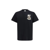 Moschino Black Cotton T-Shirt