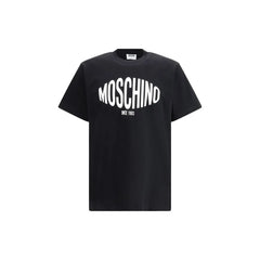 Moschino Black Cotton T-Shirt