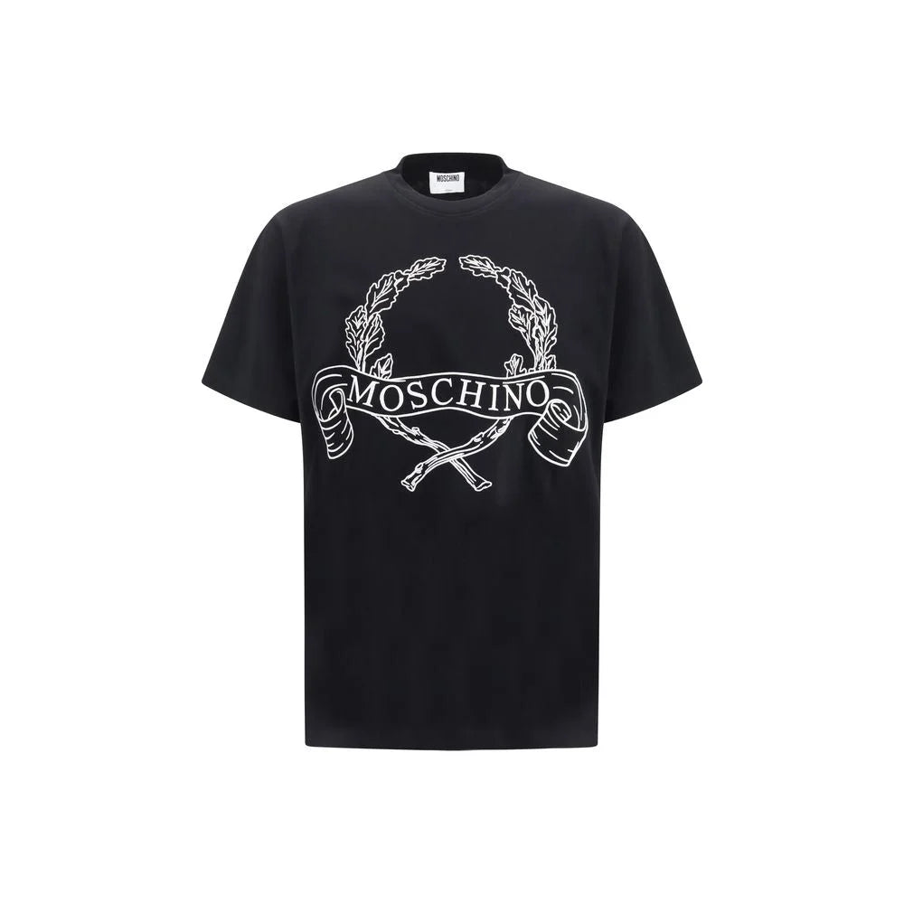 Moschino Black Cotton T-Shirt