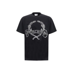 Moschino Black Cotton T-Shirt