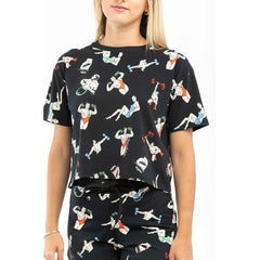 Moschino Black Cotton T-Shirt - XS