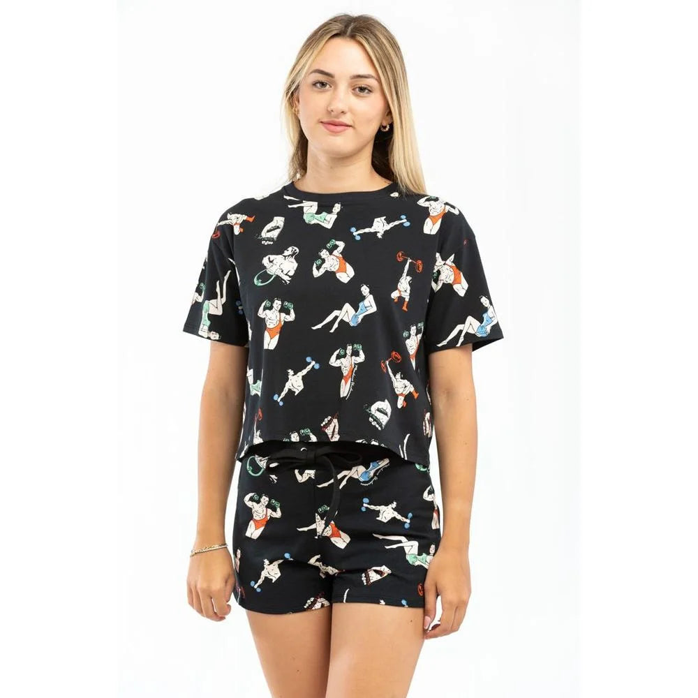 Moschino Black Cotton T-Shirt - XS