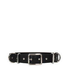 Moschino Black Leather Belts - 46 cm / 18 Inches - Belts