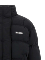 Moschino Black Polyamide Bomber