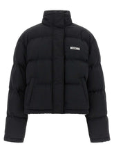 Moschino Black Polyamide Bomber