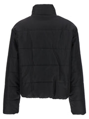 Moschino Black Polyamide Full-Length Jacket - IT44