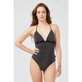 Moschino Black Polyamide One-Piece Swimsuit - S